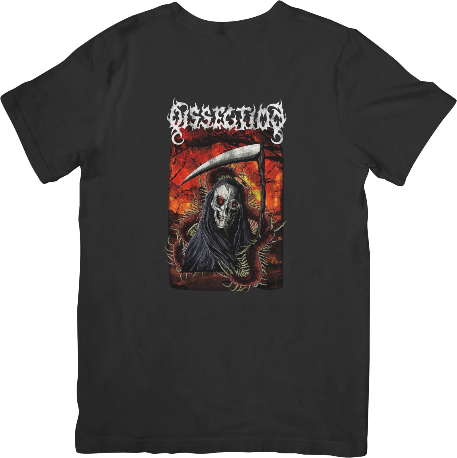 

Dissection Heavy Metal Music Fit for Men Women Quality Cotton T-Shirt Black S