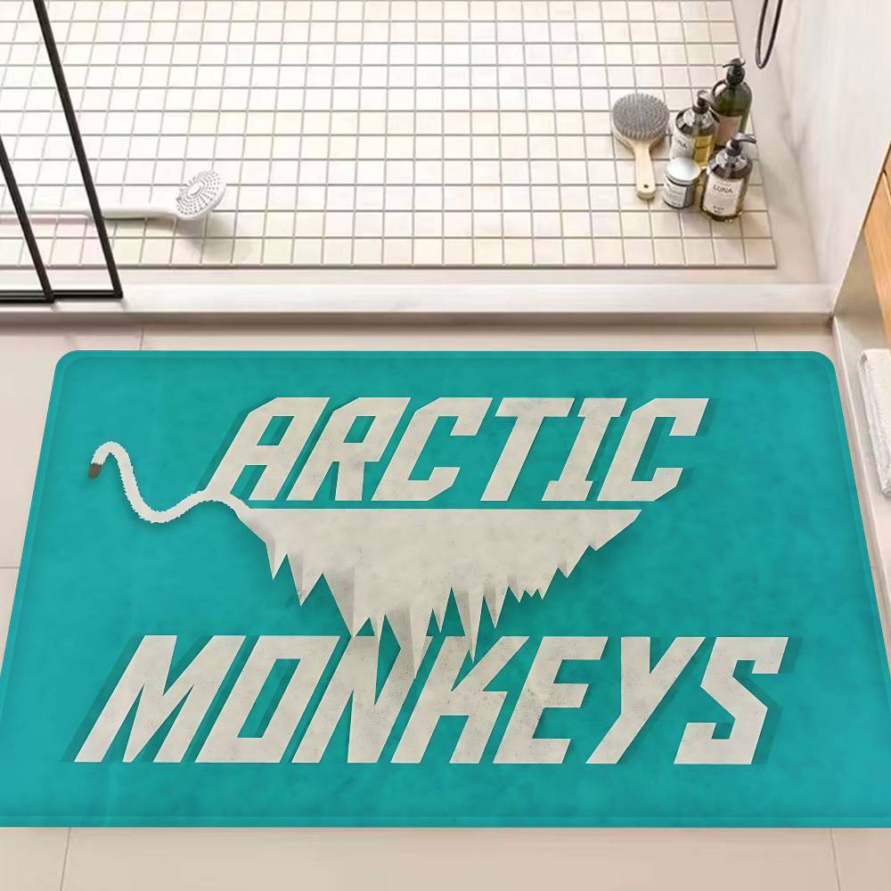 Indie Rock Band A-Arctic M-Monkeys Floor Mat Rectangle Anti-slip Home Soft Badmat Front Door Indoor Outdoor Mat Hotel Decor Mat