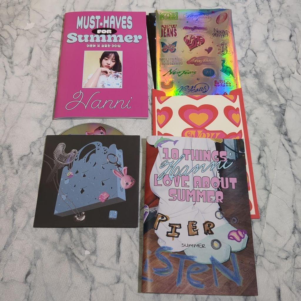 [USED] NewJeans Hani Hyerin (without bag) Get Up Album Trading Card