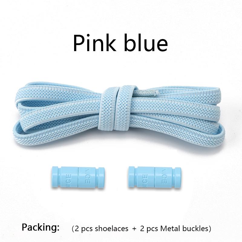 New Elastic Laces Sneakers Capsule Lock Boots Shoelaces Without ties Kids Adult No Tie Shoe laces Flat Rubber Shoelace for Shoes