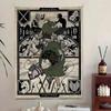 Attack On Titan Anime Decor Tapestry Levi Ackerman Survey Corps Themed Wall Hanging Decorative Wall Cloth For Room Decor