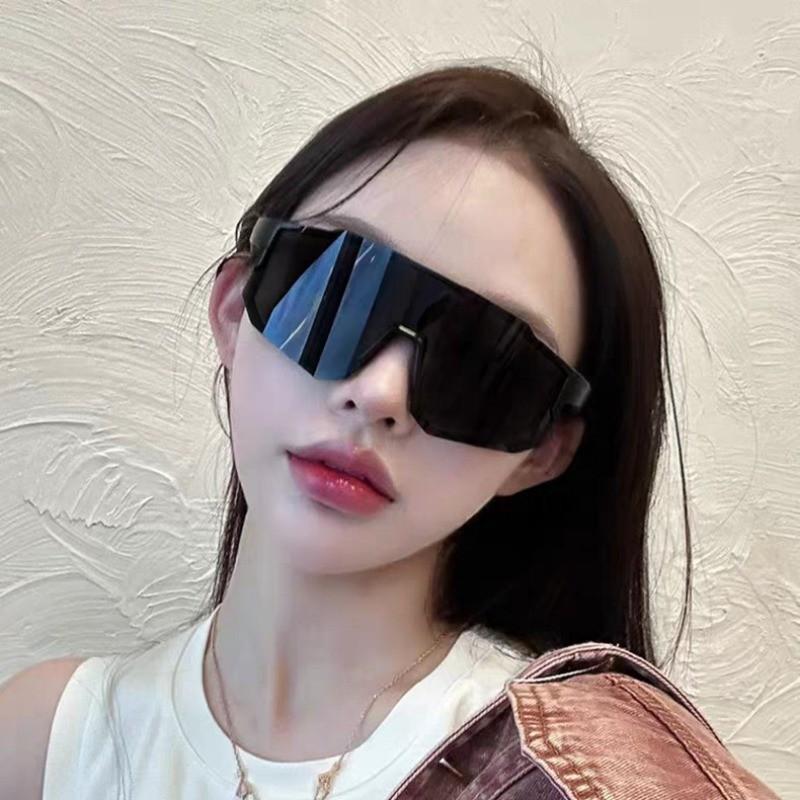 8PCS Unisex Windproof Cycling Goggles UV Protection Large Frame Sports Sunglasses for Outdoor Running/Biking