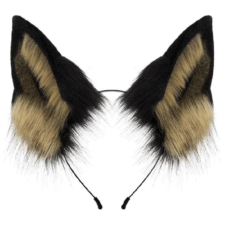 

Halloween Wolf Dog Costume Accessories Wolf Dog Dress up Costume Animal Ears Headband, Tail, for Girl Cosplay Halloween