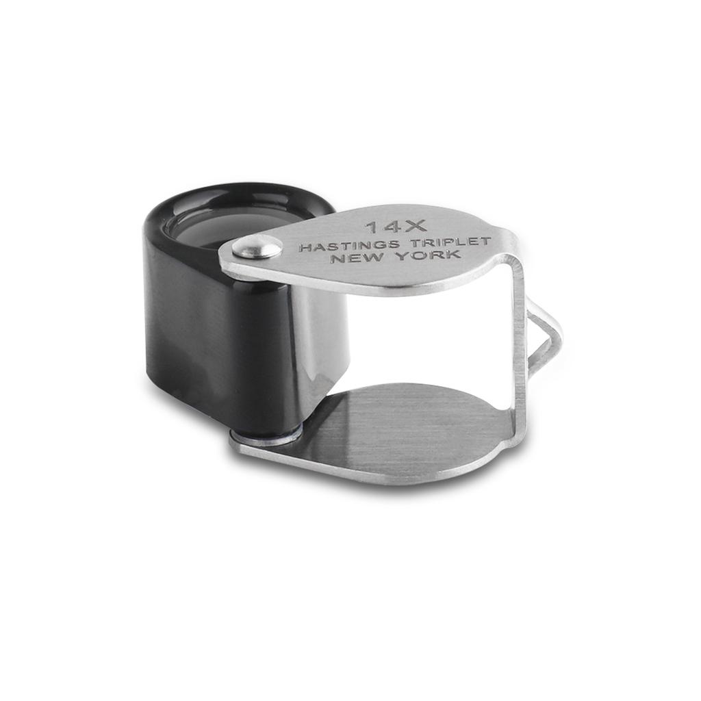 14X Hasting Loupe High Power Diamond Magnifier for Jewelers Gemologists Tool