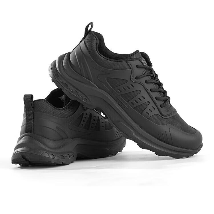 3515 Men's Outdoor Hiking Shoes, Casual Trekking Shoes, Puncture-Resistant Sports Commuter Training Shoes, Black, Size 38