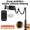 2PCS 70CM Swing Arm Phone Tablet Holder, Multi-angle Adjustable Lazy Bracket for Bed Desktop Watching