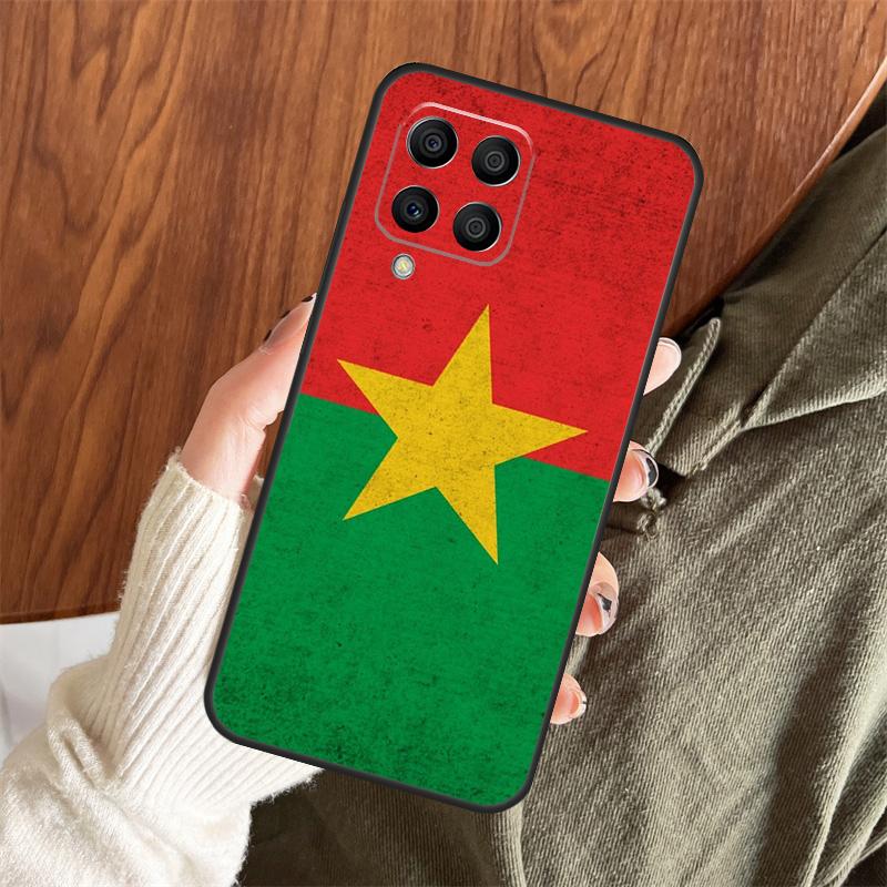 

Burkina Faso Flag Case For Samsung Galaxy M14 M34 M54 M12 M32 M52 M15 M11 M13 M06 M16 M36 M56 M31 M53 M35 M55 Samsung M54