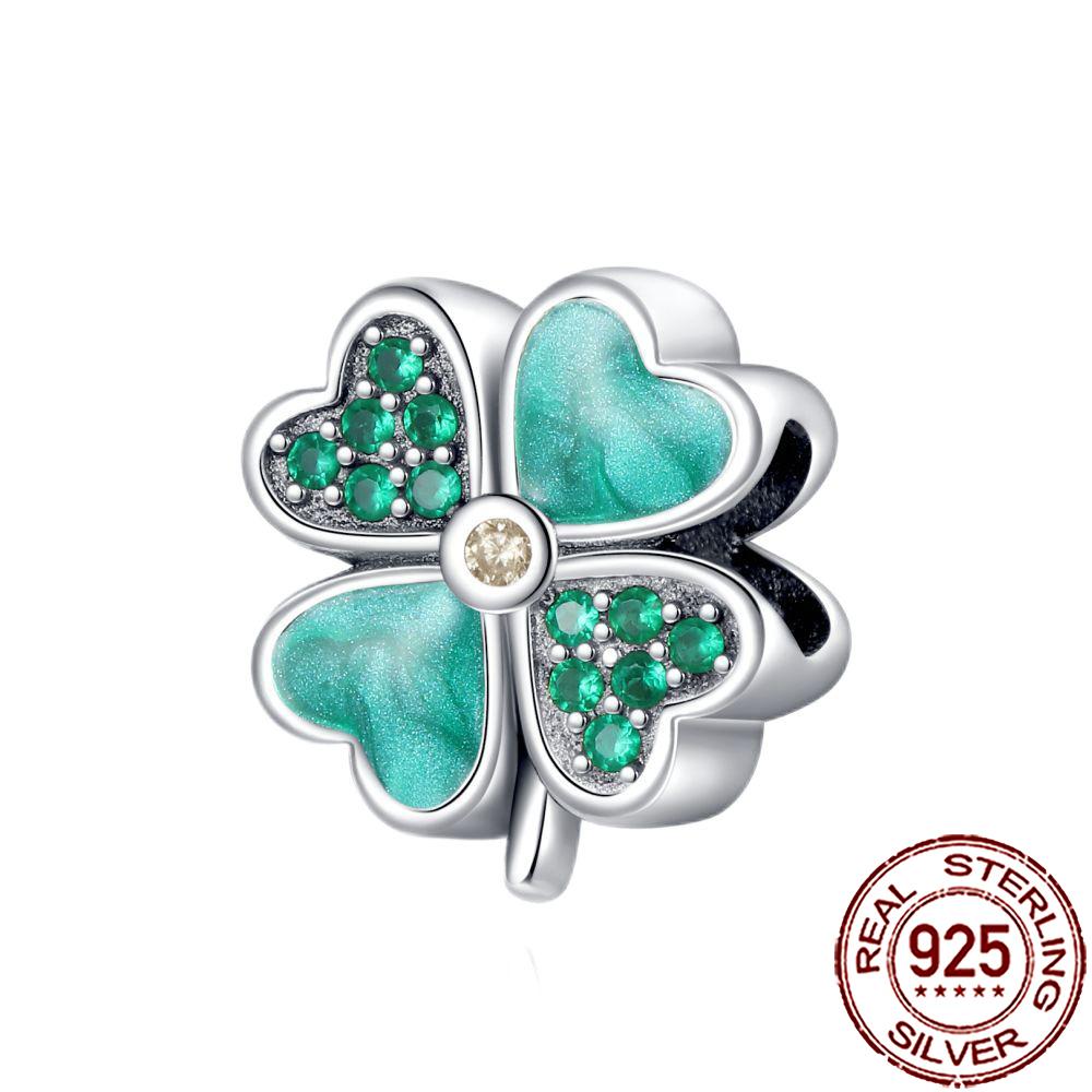Spring New Charms Genuine Copper Floral Bee Firefly Style Butterfly Beads Fit Original Bracelet Necklace Handmade DIY Jewelry