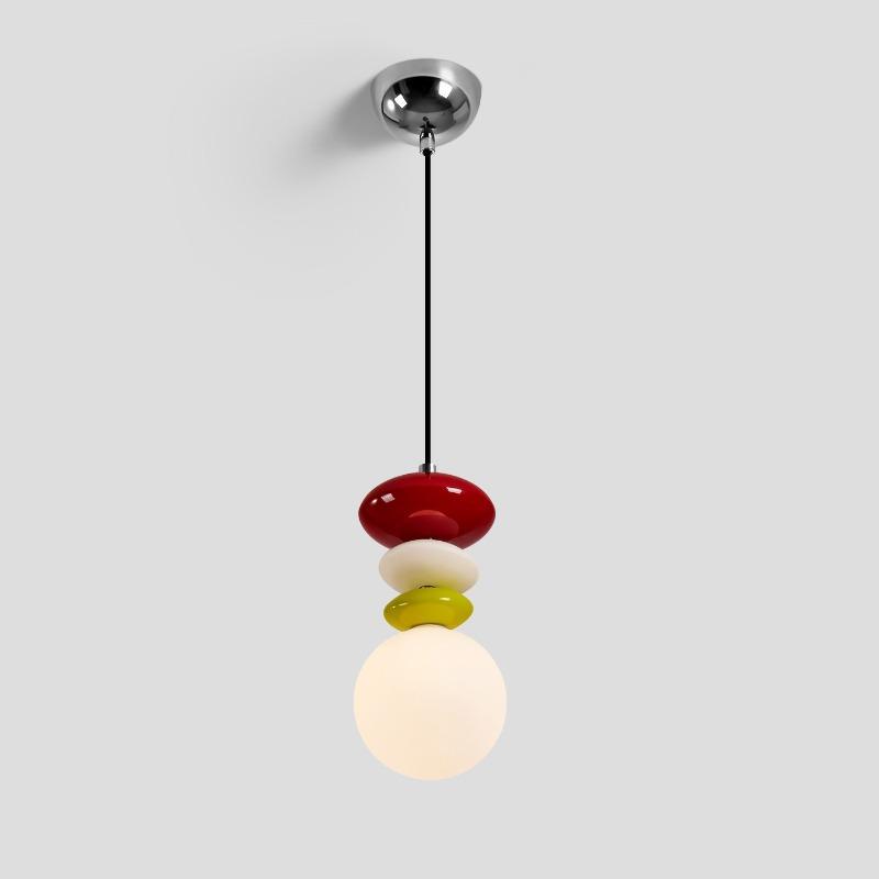Modern Minimalist LED Chandelier Cream Wind Bedroom Bedside Lamp Restaurant Bar Chandelier Atmosphere Lighting full spectrum&3000k