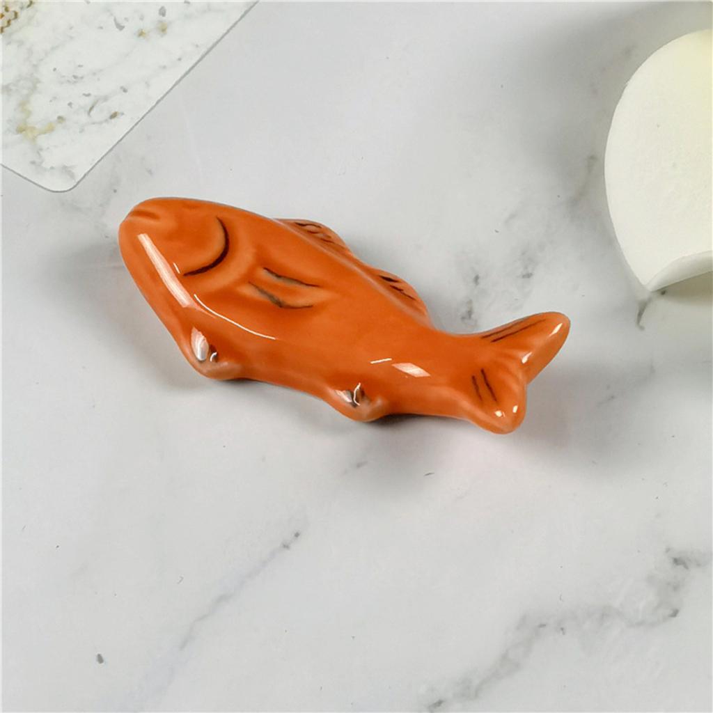 Japanese Chopstick Rest Adorable Goldfish Design Cute Cartoon Animal Japanese Cuisine Chopstick Holder
