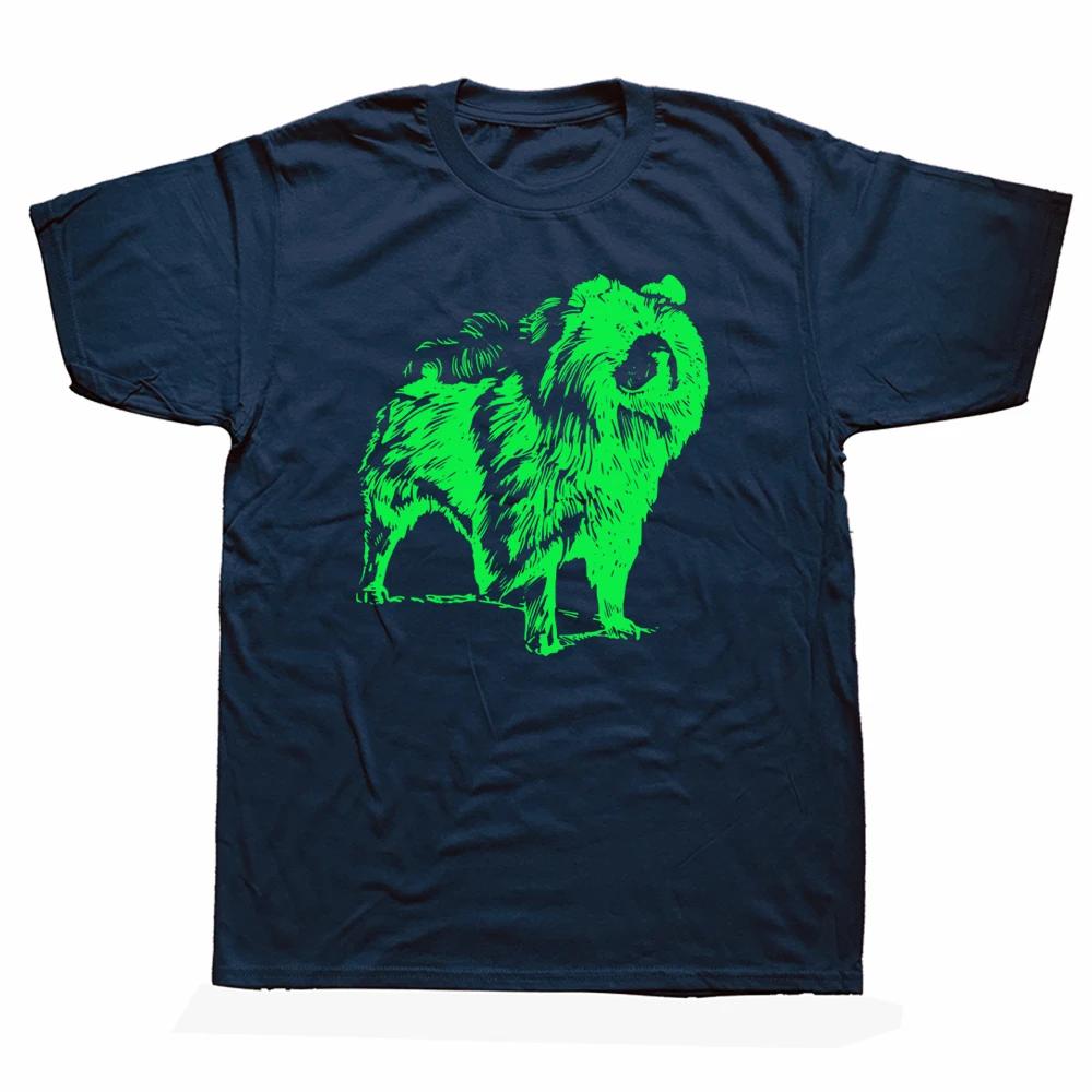 Dabbing Chow Chow Dab Dance Dog T Shirts Graphic Cotton Streetwear Short Sleeve Birthday Gifts Vintage Style Tshirt UnisexF
