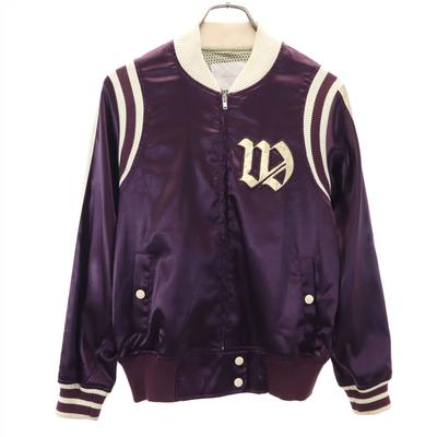 WORLD WIDE LOVE Sukajan 1 Purple Mesh Lining Men's Used