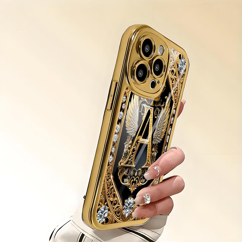 Diamond studded gorgeous new fashionable phone case suitable for iPhone 17 16 15 14 13 12 11 Pro Max Plus anti drop