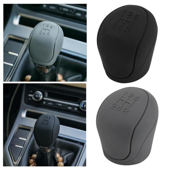 Brake Handle Cover Comfortable Touch Anti-slip Portable Universal Silicon Car Gear Shift Knob Cover for Focus