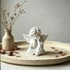 3D Printed Little Angel Statue Ornament Minimalist Cute Craft for Home Office Desktop Bedroom Decoration Gift
