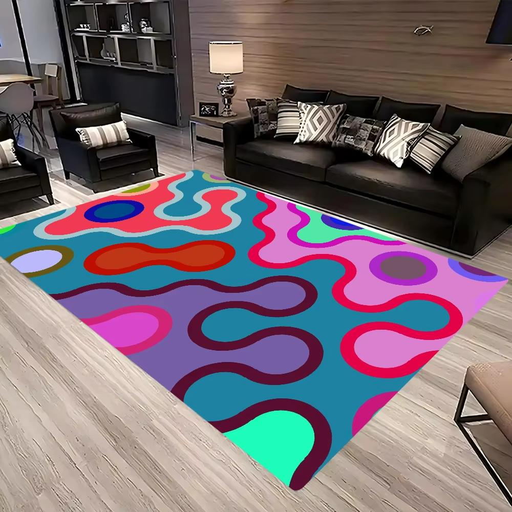 

Creative Abstract Figure Rug – Bold Living Room & Lounge Decor | Non-Slip Artistic Floor Mat for Modern Home Spaces 60*90cm