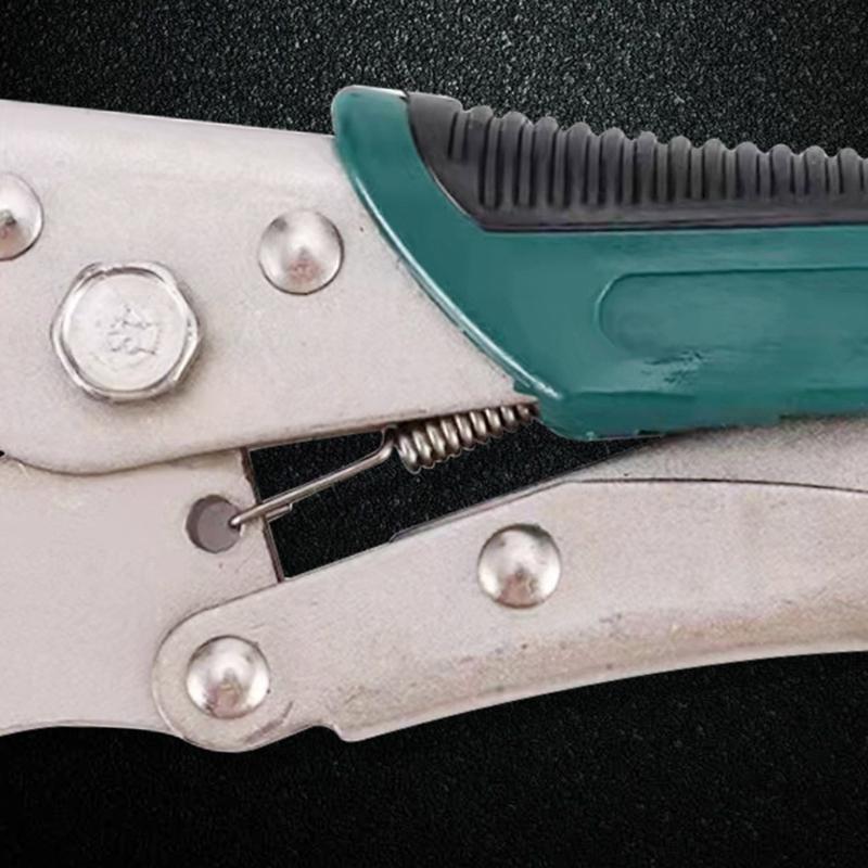 150x65mm Comfortable Handle Welding Pipe Plier Chrome Vanadium Alloy Steel Special Tools for Floor Heating Repair
