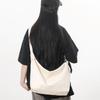 Simple, fashionable and large-capacity pu men's and women's locomotive commuter bags, new literary and versatile women's shoulder messenger bags