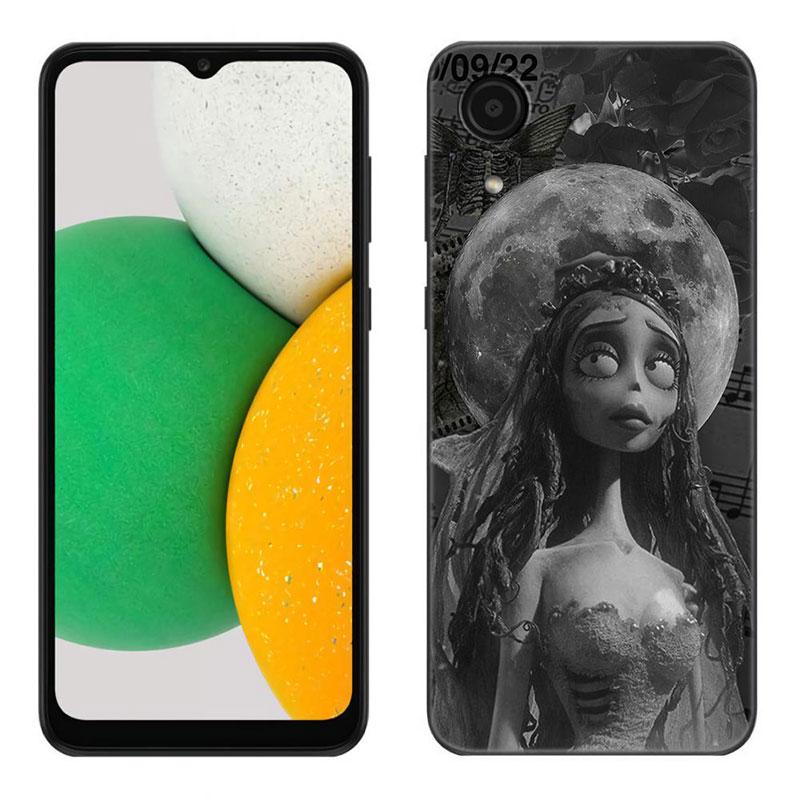 The Corpse Bride Phone Case For Samsung Galaxy A01 A03 Core A04 E A02 A05 A10 A20 A21 A30 A50 S A6 A8 Plus A7 2018 Black Cover