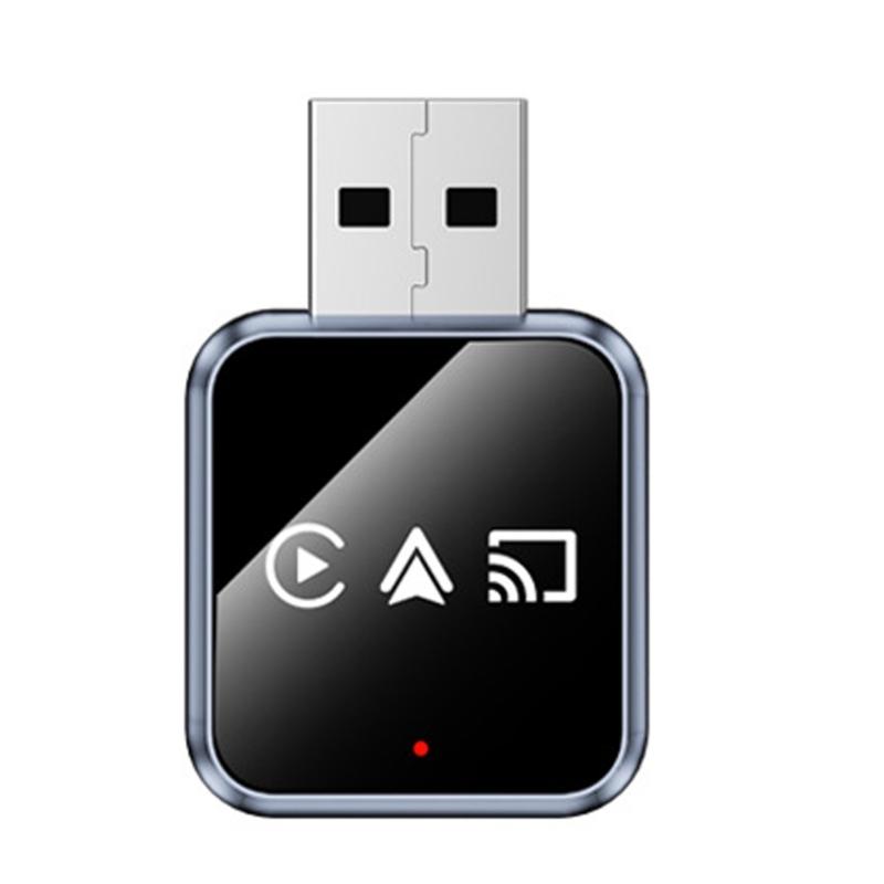 Wireless Adapter 3 In 1 Intelligent Airplay Auto USB Dongle Corded Connection To Vehicle Connection Bluetooth-compatible