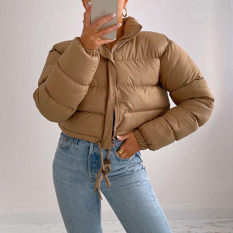 Women's Down Cotton Bread Coat - New Thickened Style in Stock