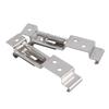 Supporto per targa per auto europea, clip per targa per rimorchio, staffa in acciaio inossidabile a molla