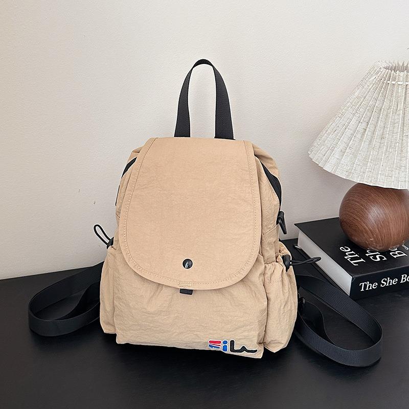 Women's bag, college student backpack, new summer large-capacity work commuter backpack, simple shoulder bag