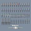 Cross 66-in-1 Ratchet Screwdriver Set: S2 Magnetic, High Hardness, Multi-Purpose Household Tool.