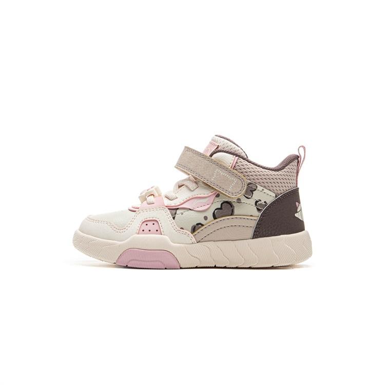 Li Ning Kids Sports Lifestyle Series Comfortable Non-Slip Shock Absorbing Wear-Resistant Rebound Casual Shoes Kids Casual Shoes YKNU100-12