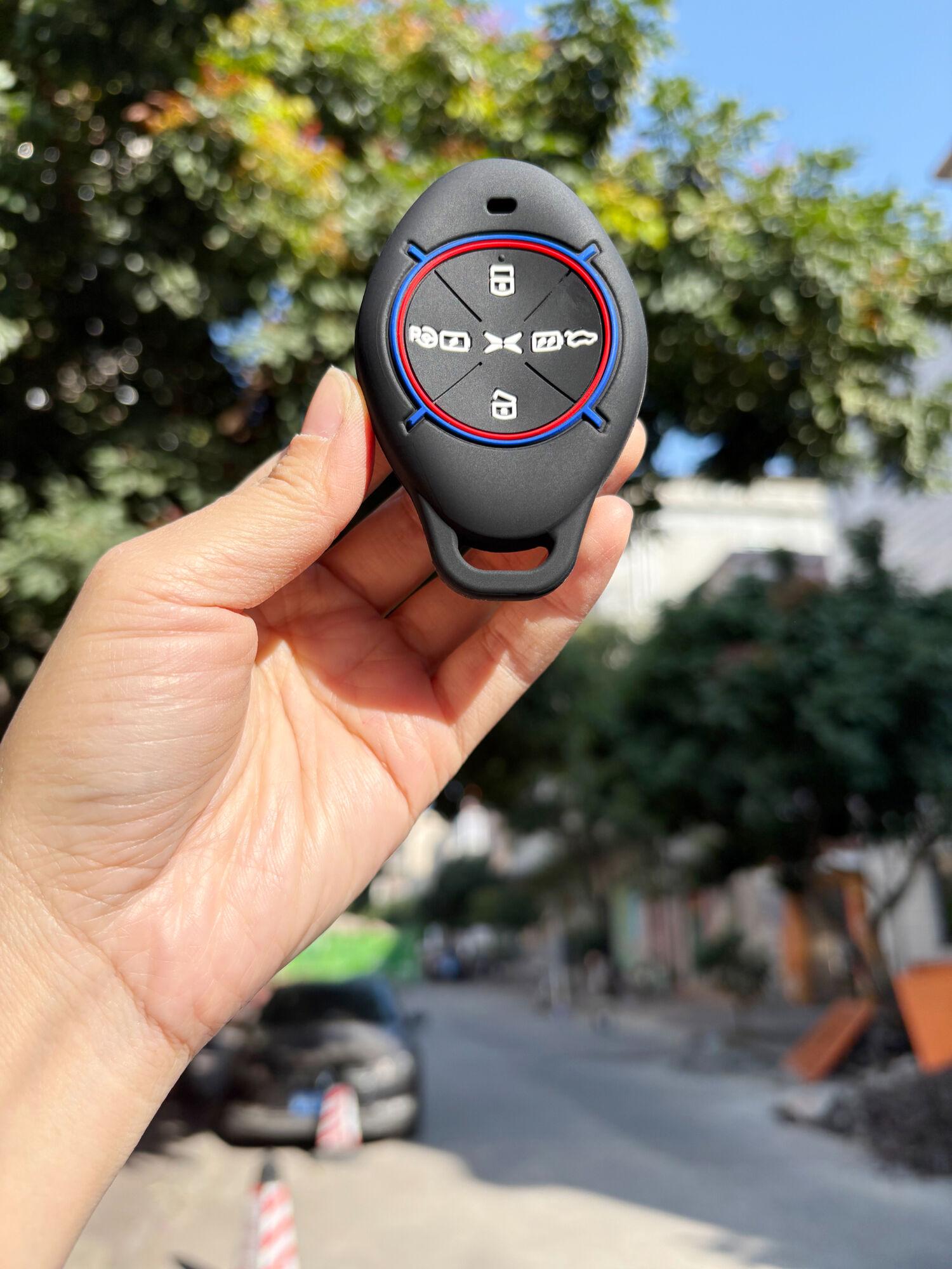 

Silicone Car Key Case For Xpeng G3 G6 P7I G9 G3I P7 P5 X9 F57 Key Cover Key Caps Holder