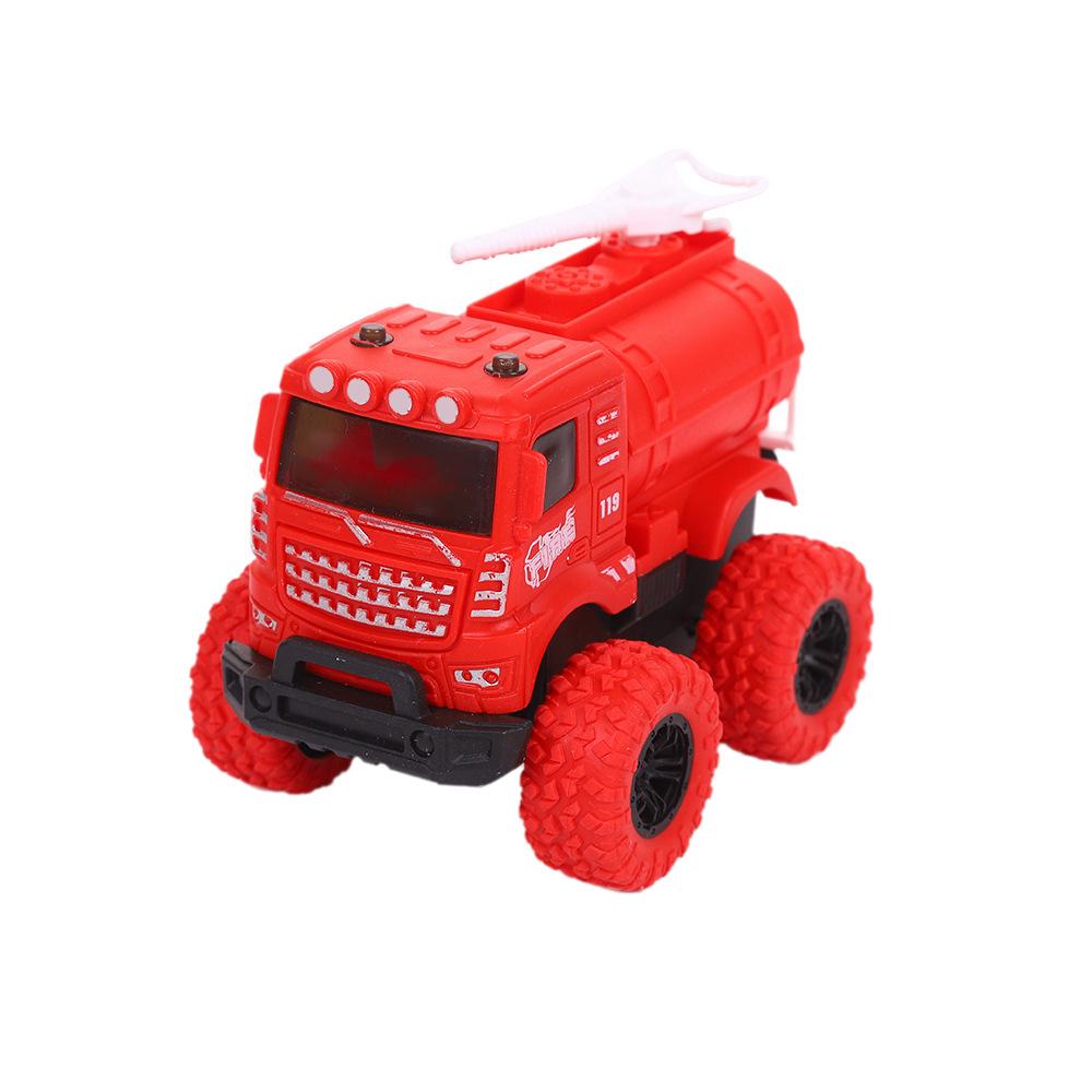 Douyin Kids' 4WD Double-Sided Graffiti Stunt Car - Off-Road, Inertia-Powered, Drop-Resistant, Ideal Gift for Boys