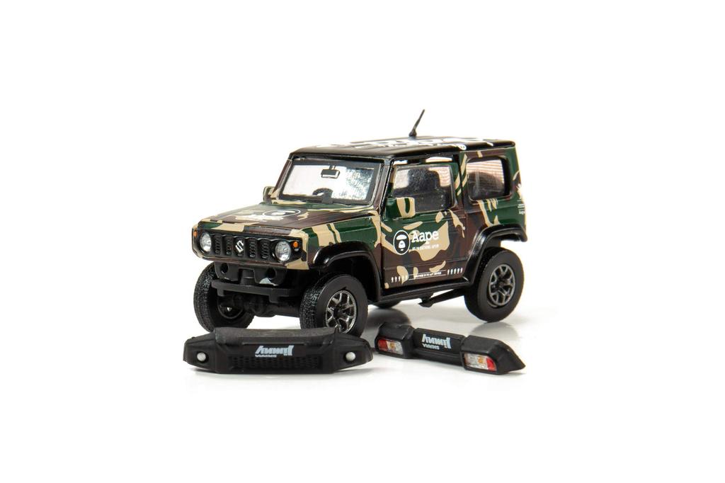 [Hong Kong Toy East Special Order] BM CREATIONS 1/64 Scale Suzuki Jimny Sierra (JB74) 2018 X "Aape" Right-Hand Drive BM64B0011