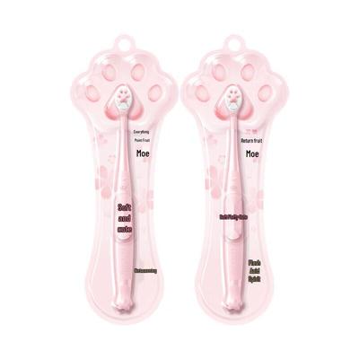 Leng Suan Ling Cute Cat Paw Handle Toothbrush