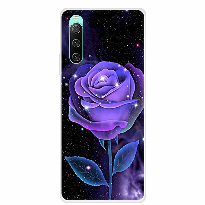 For Sony xperia 10 IV Case 1 IV 10 iV Clear Fashion Soft TPU Silicone Back Case For Sony Xperia 10 1 5 III Cover Funda Shell Cat