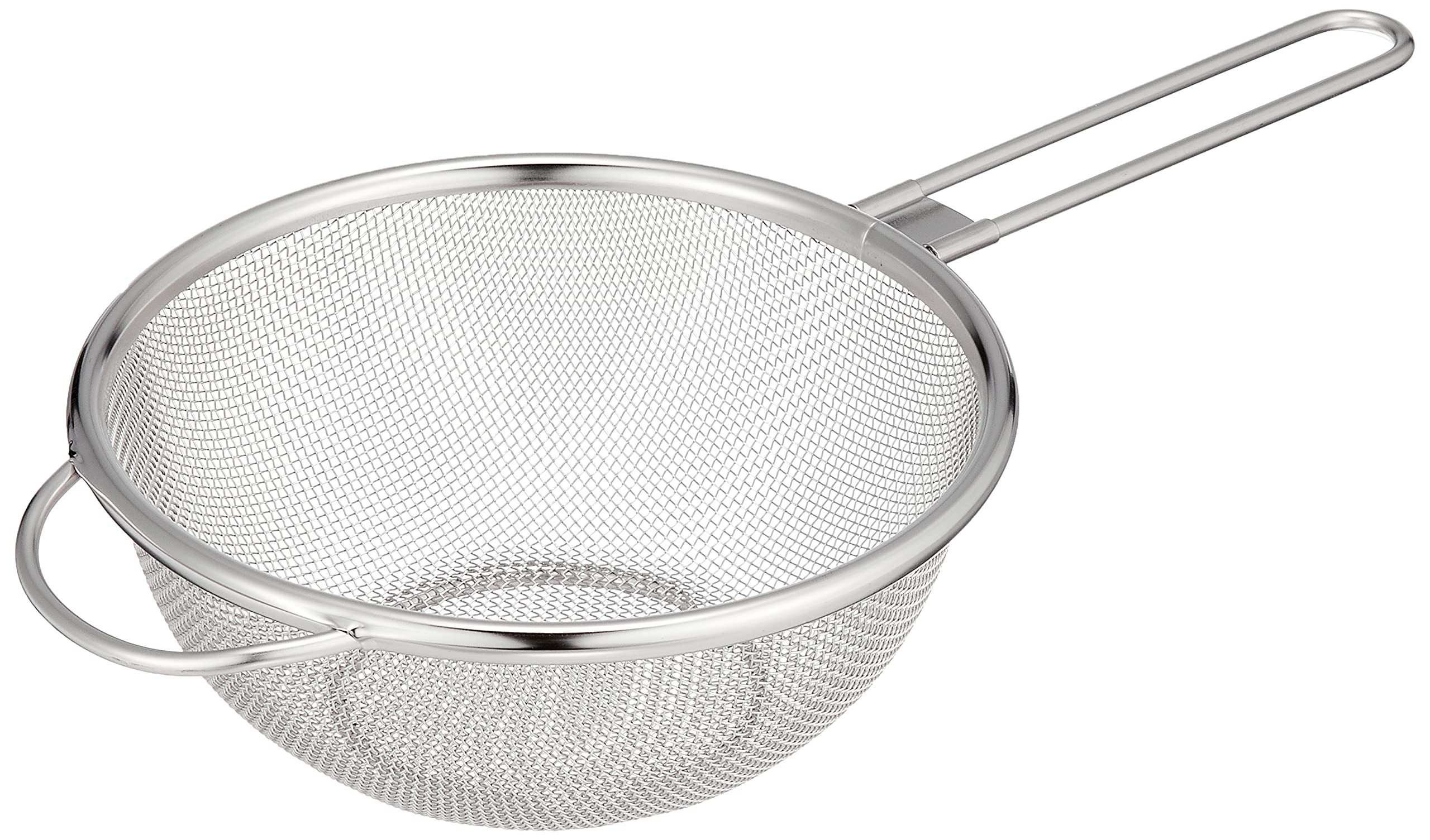 Pearl Metal Stainless Steel Strainer with Made in Handle, 15cm, Japan, HB-1631