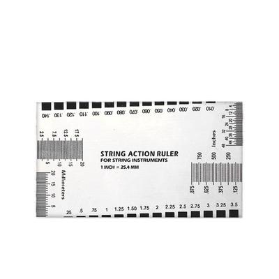 Herramienta Medidor de Altura de Cuerdas de Guitarra