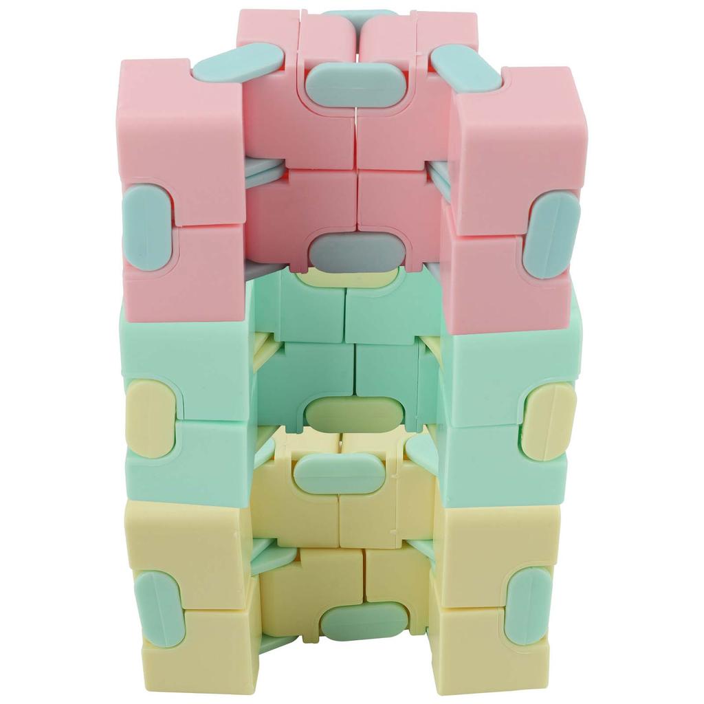 3pcs Plastic Infinite Cube Matte Decompression Toy for Adults Children Office Household Playing