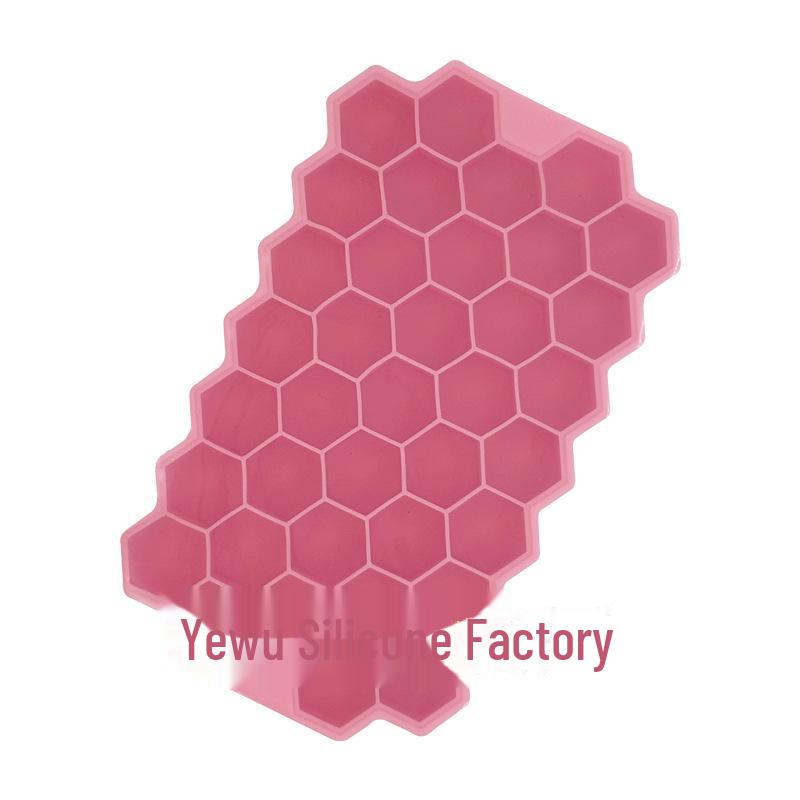 Eiswürfelform aus Silikon: 4 Quadrate, 4 Kugeln, 6 Quadrate, 6 Kugeln, 15 Gitter – leicht zu entformen, lebensmittelecht, weiches Silikon mit Deckel
