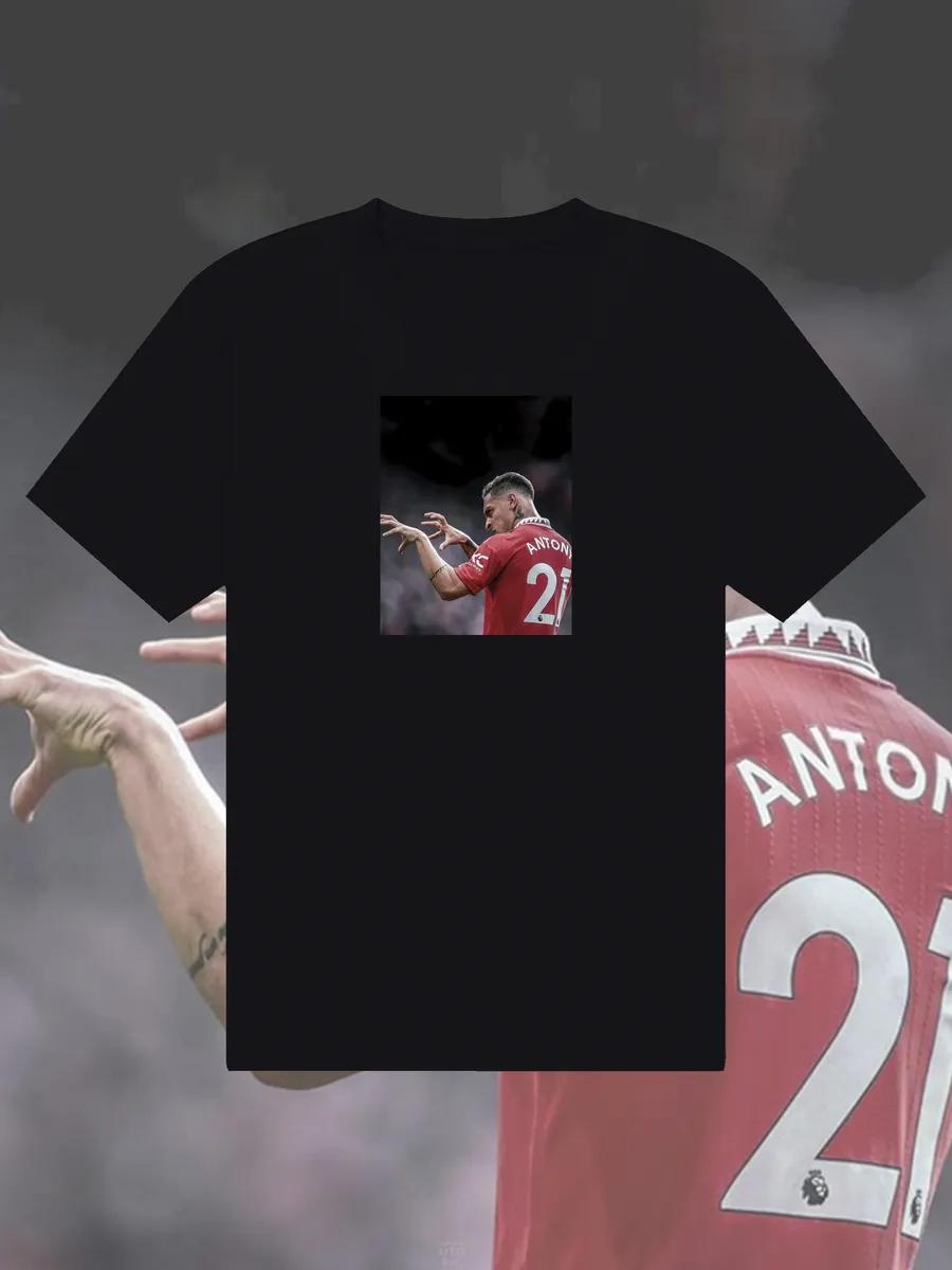 Black T-shirt with Antoni print M
