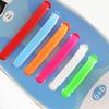 Silicone World Silicone Elastic Shoelaces Unisex Athletic No Tie Shoe Lace All Sneakers Fit Quick Shoe Lace For Adults Kids