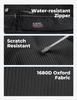 KEMIMOTO UTV Rear Door Storage Bags with Knee Pad Compatible with Polaris General 4 1000 /XP 4 1000 2017-2025 Rear Side Door Bag