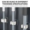 Wall-mounted Mop Stand Mop Stand Self-adhesive Broom Stand Non-porous Mounting Bathroom Kitchen Accessories