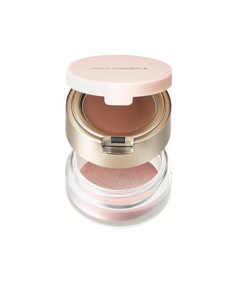 ONLY MINERALS Mineral Colors Eyeshadow Duo 01 Conch Shell Moisturizing Balm Mineral Eyeshadow