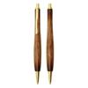 Shape Musical Instrument Paint Wooden Shaft Mechanical Knock Gift TGT202 Pencil, Type, 0.5mm [Walnut]