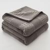 Soft Breathable Cotton Throw Blanket with Waffle Texture for Twin Queen King Bed, Decorative Plaid Sofa Cover, Summer Throw