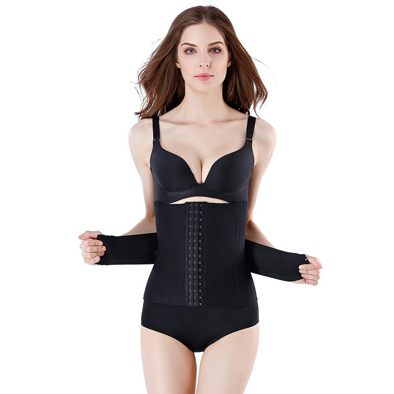 Slim Flex 5638 Tummy Control Waist Cincher - Long Style, Steel Bones Body Shaper