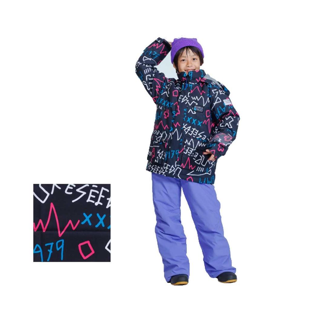 ONYONE RES76004 Mix X Size 150 Kids' Snowsuit, PRP,