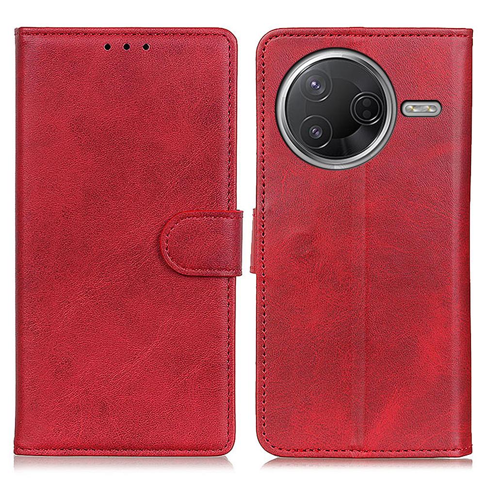 Leather Case For Xiaomi Poco F7 Pro 5G/F7 Ultra 5G/Redmi K80 Pro 5G/K80 5G Cowhide Texture Wallet Stand Phone Cover