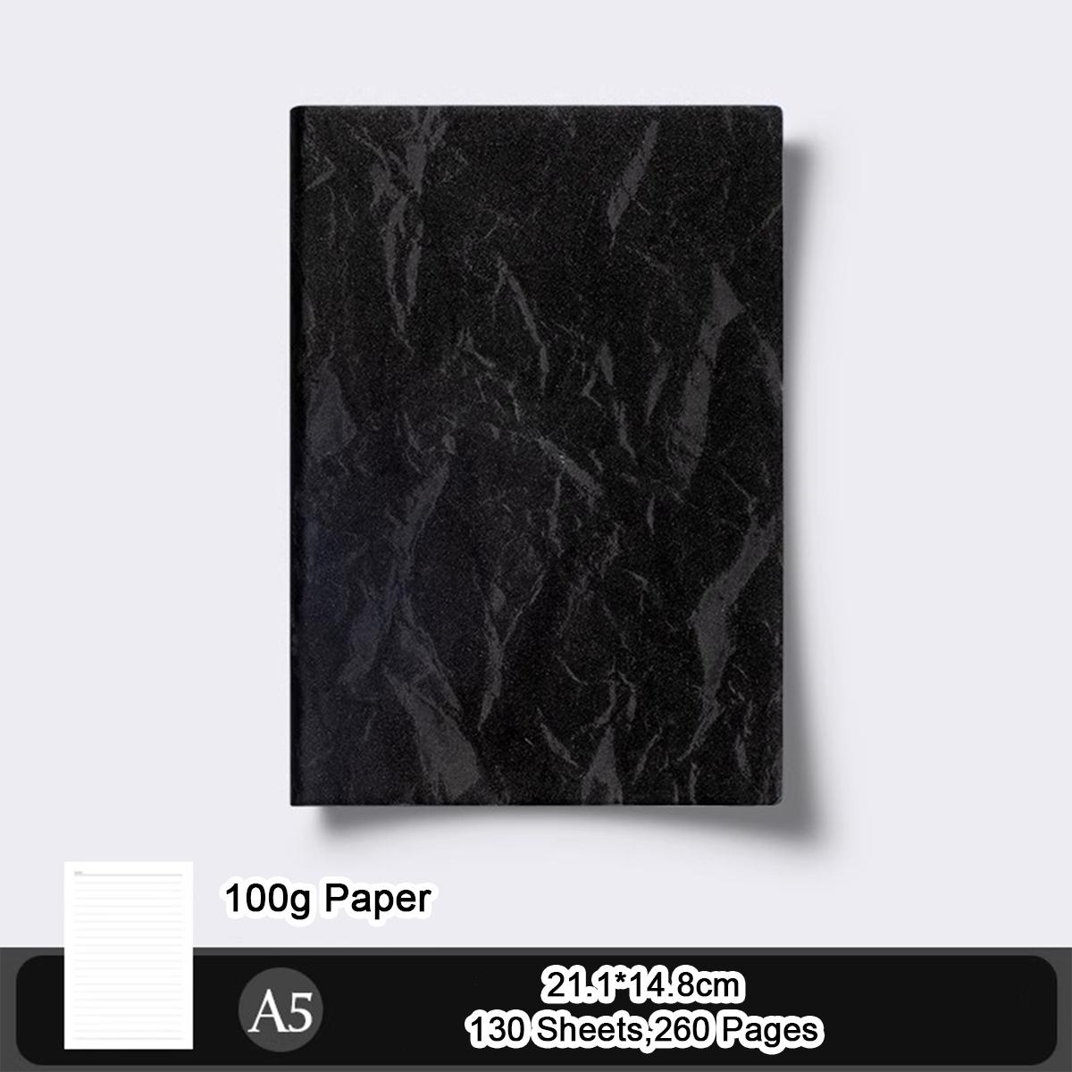 

Кожаный деловой блокнот формата А5, ежедневник, тетрадь для записей предметов для студентов, книга для записи рабочих совещаний, книга для выписок, линованные страницы A5