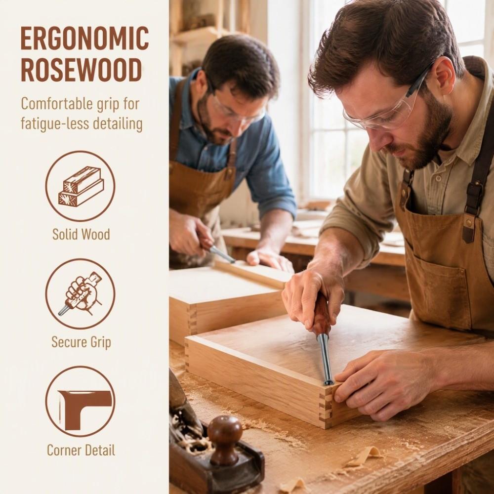 Ergonomic Carbide Scraper Cemented Carbide Blade Glue Scraper Wood Scraper Glue Removal